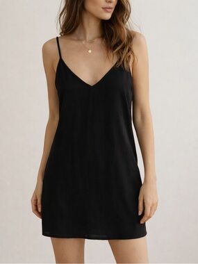 Reformation | Dresses | Reformation Mayve Knit Mini Dress Black Size Xs |  Poshmark